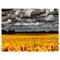 Designart - Van Gogh Summer with Clouds - Landscape Artwork Canvas